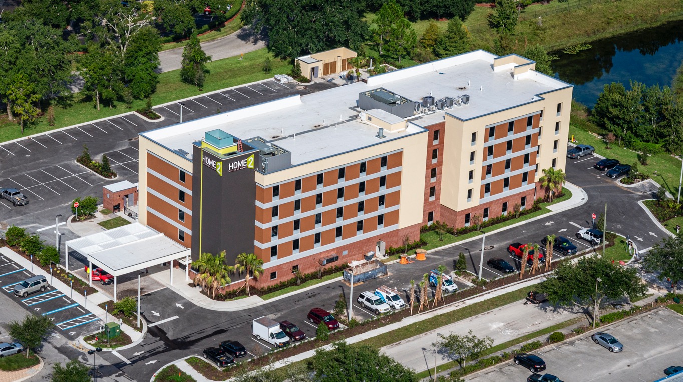 Cleveland Construction Completes Second Home2 Suites Hotel in Orlando This Year