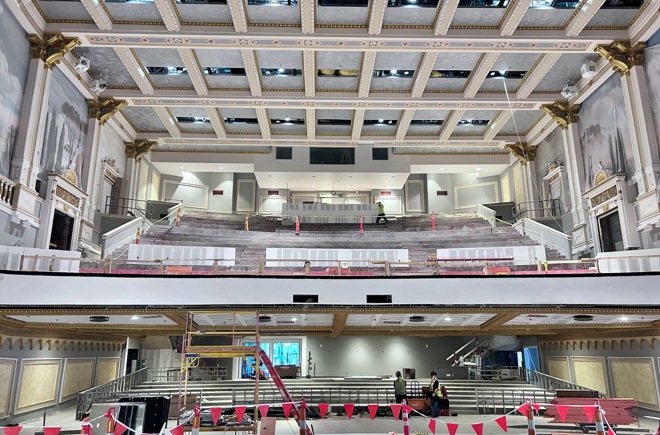 INSIDE LOOK: Carolina Theatre Interior Rehabilitation