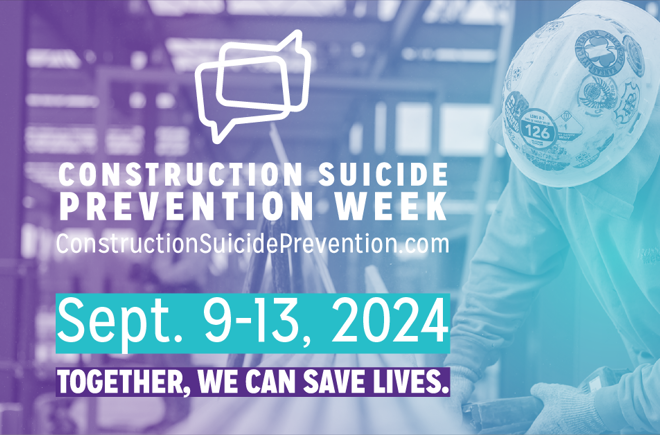 Cleveland Construction Participates in Construction Suicide Prevention Week