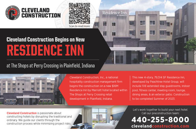 Construction Begins on New Residence Inn in Plainfield, Indiana