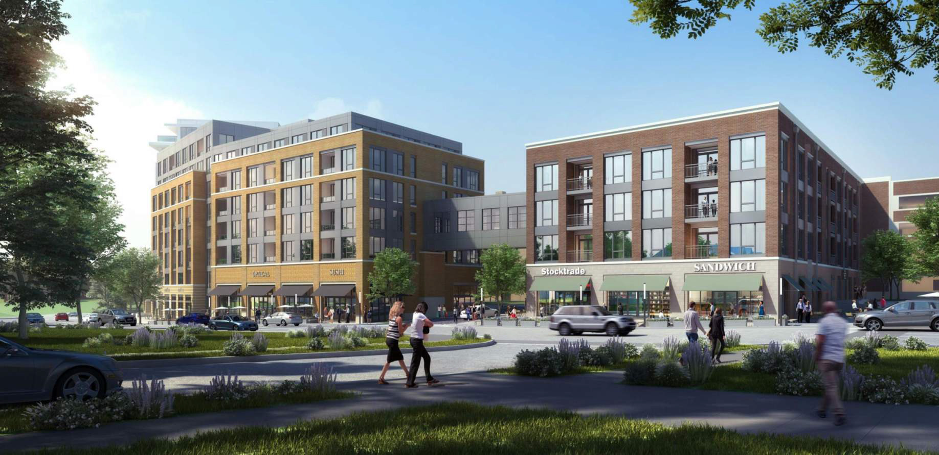 Top of the Hill Mixed-Use Development in Cleveland Heights, Ohio Begins Construction