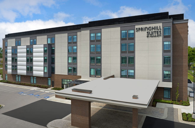 Cleveland Construction Completes New Springhill Suites in Lexington Kentucky