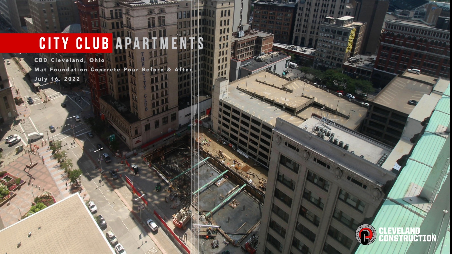 PROJECT MILESTONE: Concrete Mat Foundation Pour at Skyline 776 Apartments Cleveland