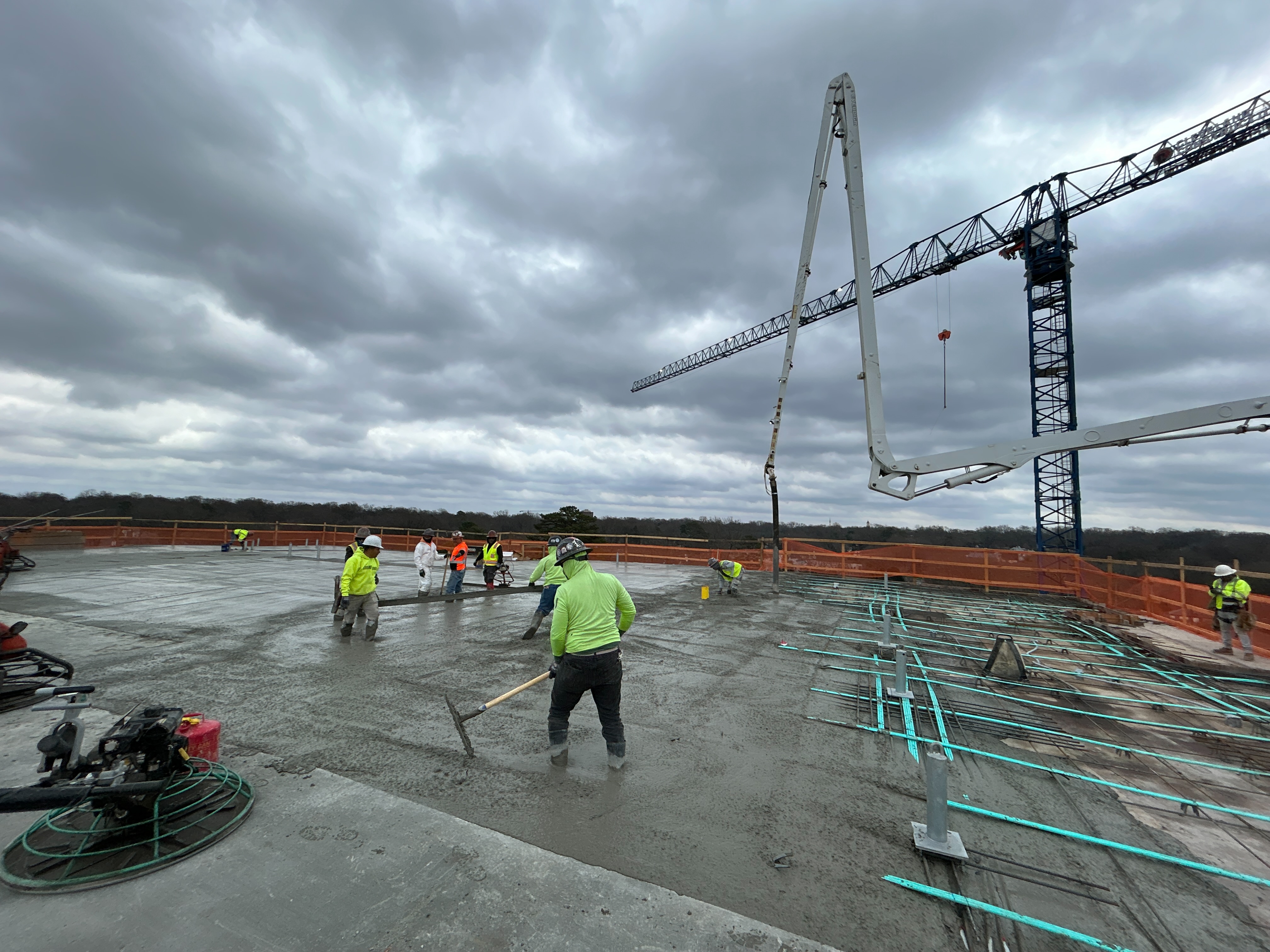 East Blvd Apartments in Charlotte Reaches Another Construction Milestone