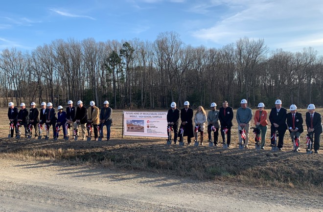 Cleveland Construction Breaks Ground On New Mecklenburg Middle/High School Complex In Virginia