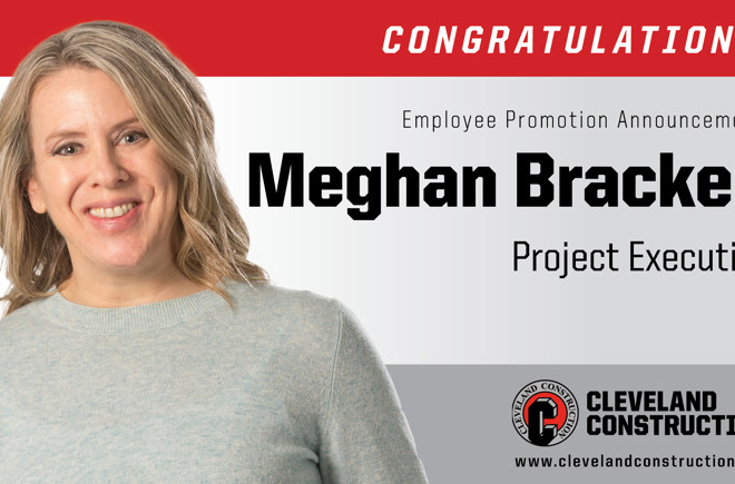 Cleveland Construction promotes Meghan Bracken to Project Executive